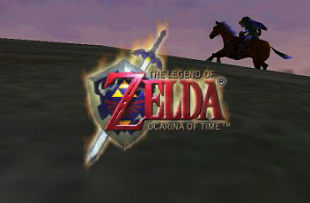 The Legend of Zelda Orarina of Time Title Screen